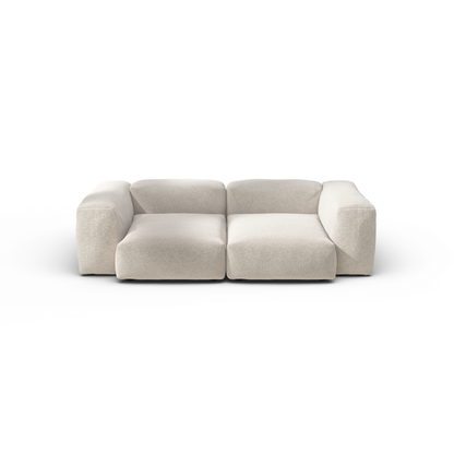 Sofa Set 02 Medium - Nub - Creme - sofort lieferbar
