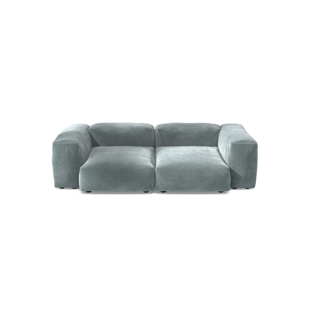 Sofa Set 02 Medium - Cord Velour