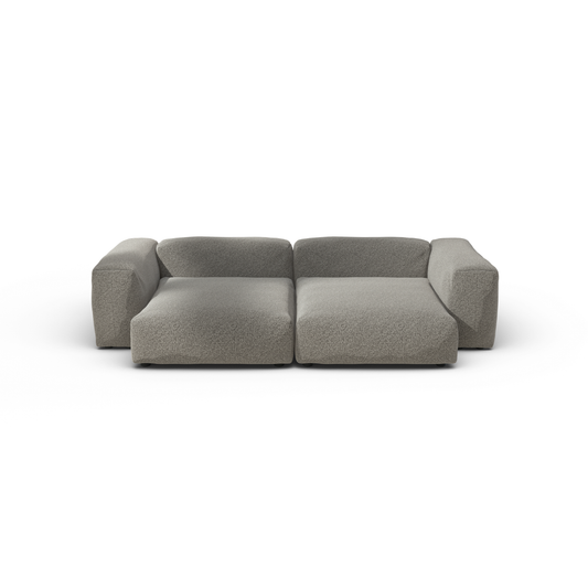 Sofa Set 02 XLarge - Pebble - Platinum - sofort lieferbar