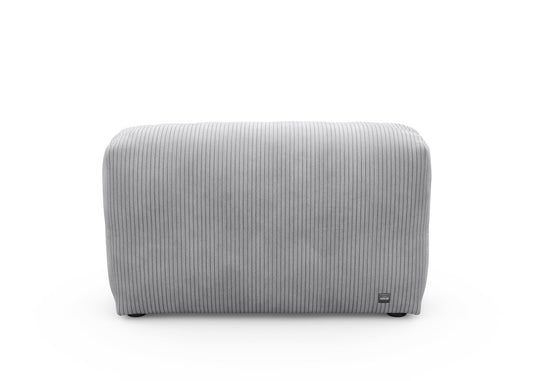 Sofa - Side Large - Cord Velour - light grey