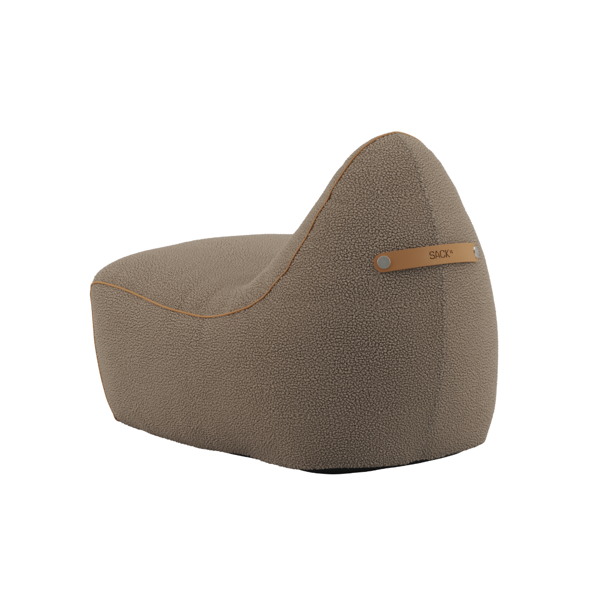 SET Beanbag & Pouf - Teddy - Brown