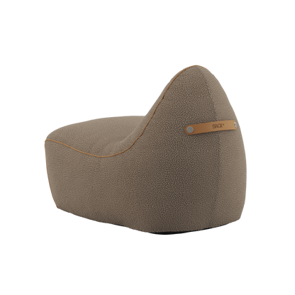 SET Beanbag & Pouf - Teddy - Brown