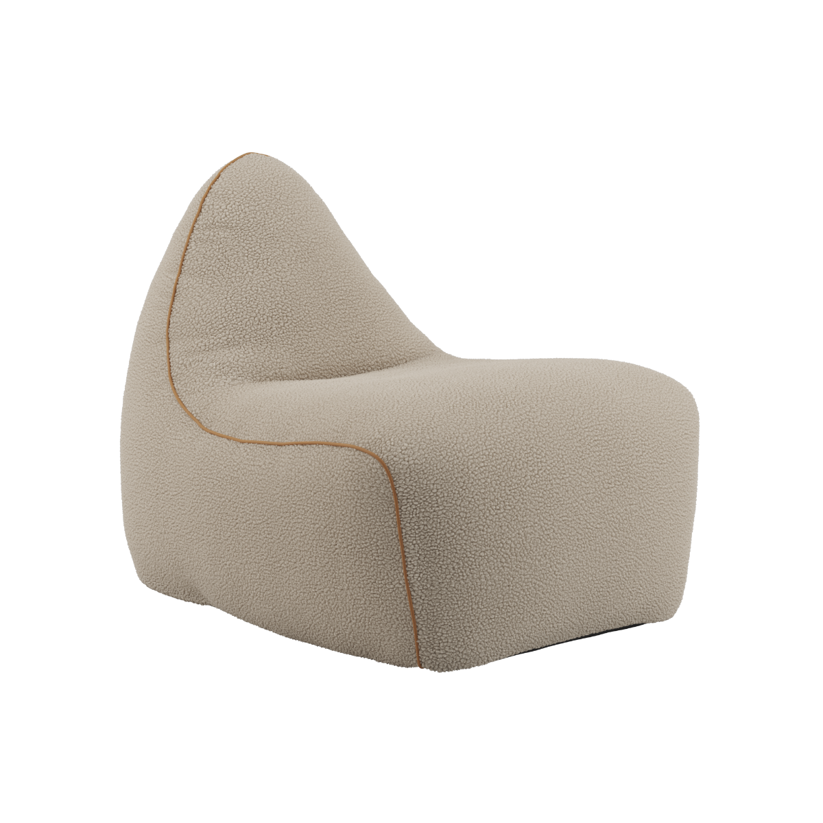 SET Beanbag & Pouf - Teddy - Beige