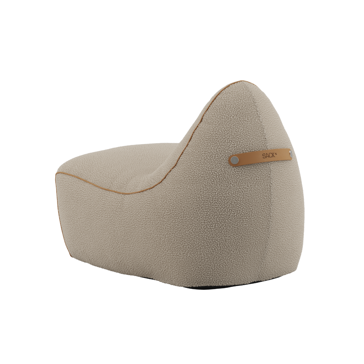 SET Beanbag & Pouf - Teddy - Beige