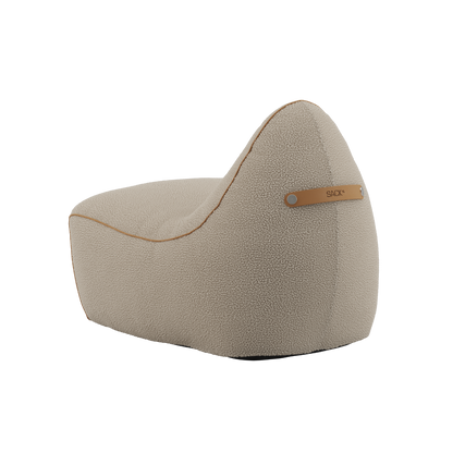 SET Beanbag & Pouf - Teddy - Beige