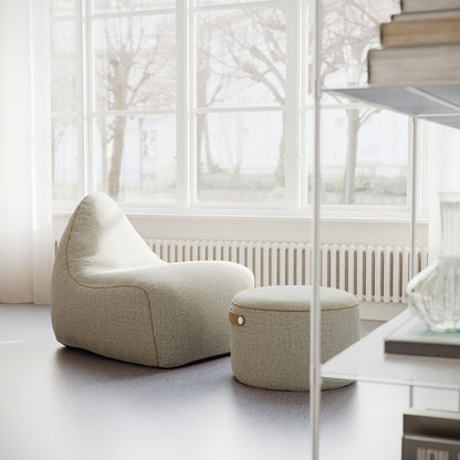 SET Beanbag & Pouf - Cosmo - Beige