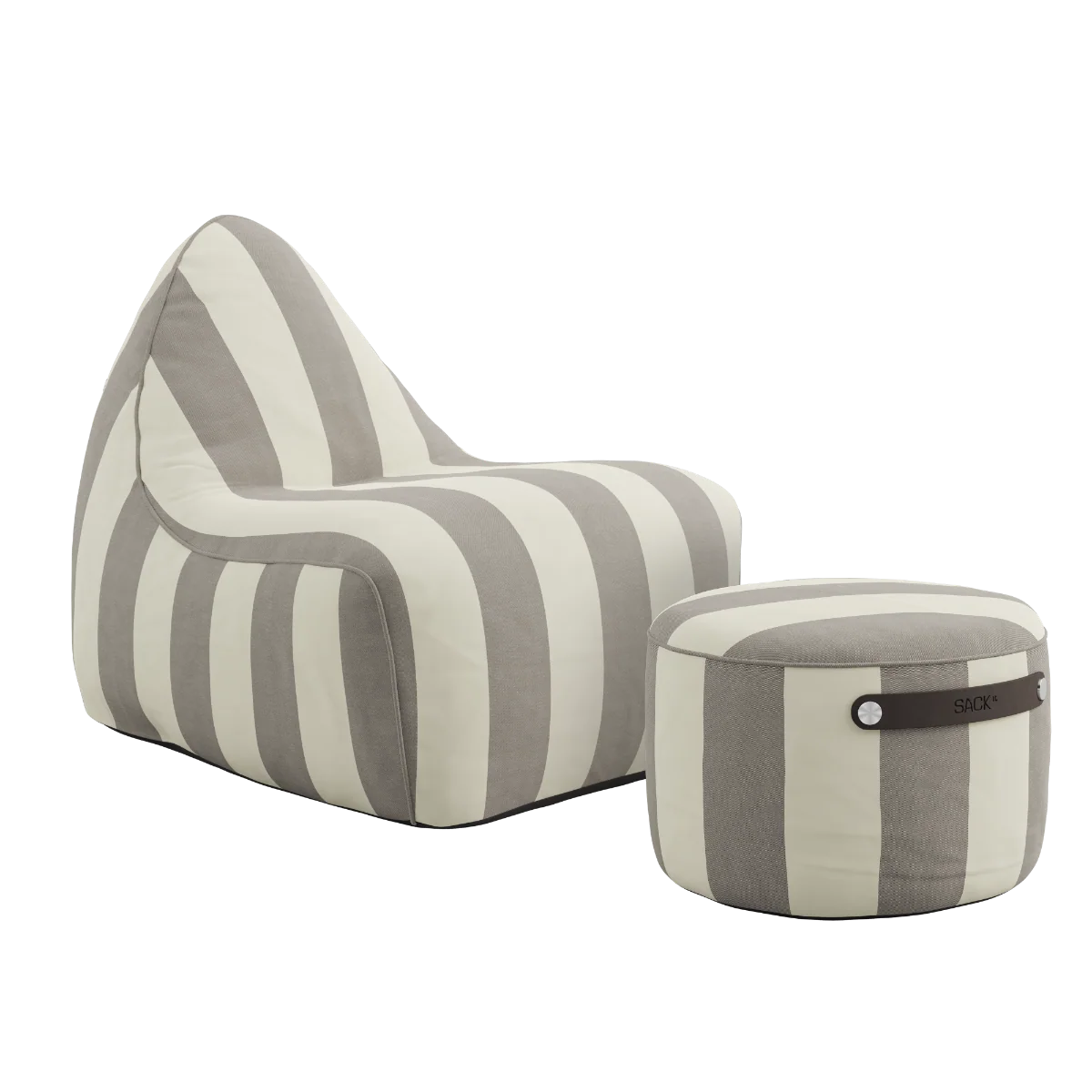 SET Beanbag & Pouf - Outdoor - Renesse - Taupe