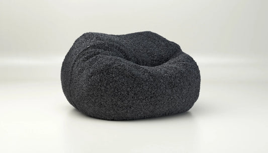 Beanbag Large - Doodle - dark grey