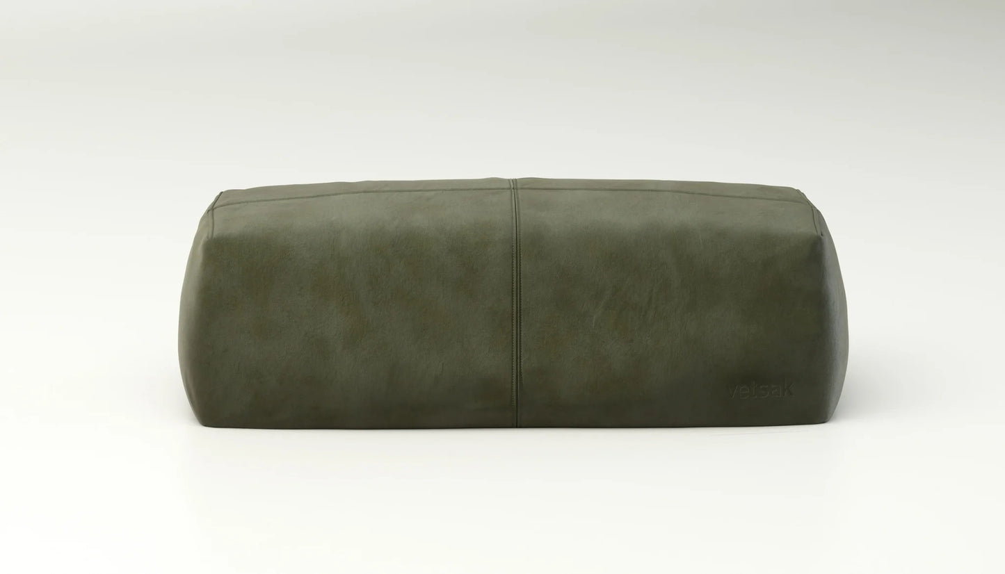 lounge pillow - leather