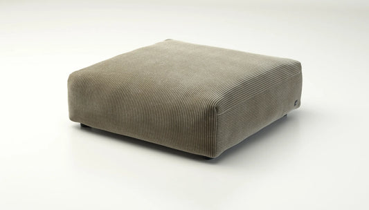 Sofa - Seat Xlarge - COVER ONLY - Cord Velour - Khaki