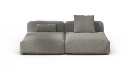 Sofa Set 01 Large - Pebble