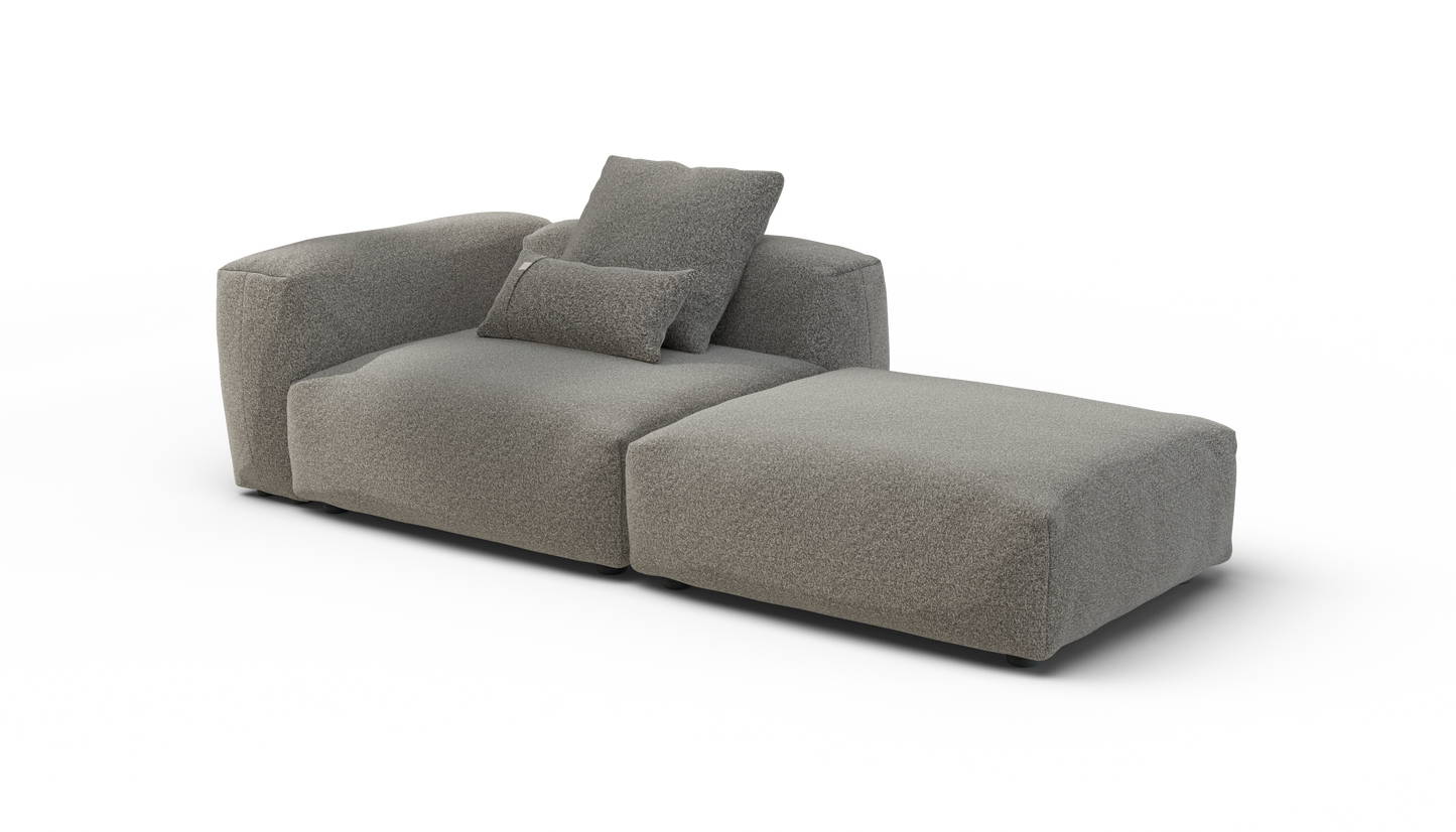Sofa Set 01 Large - Pebble