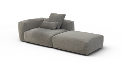 Sofa Set 01 Large - Pebble
