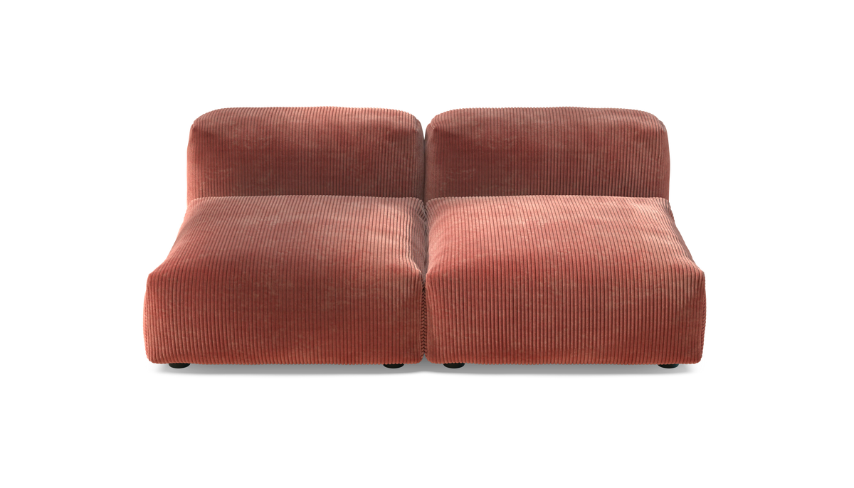Sofa Set 01 Medium - Cord Velour
