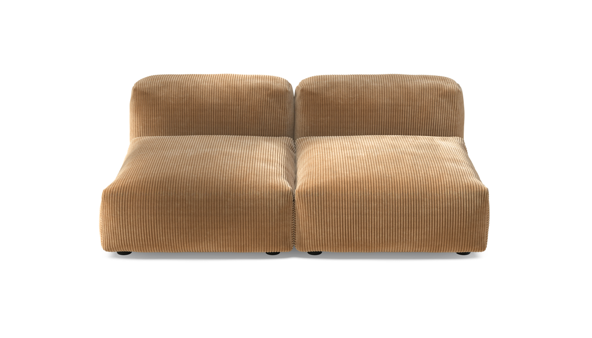 Sofa Set 01 Medium - Cord Velour