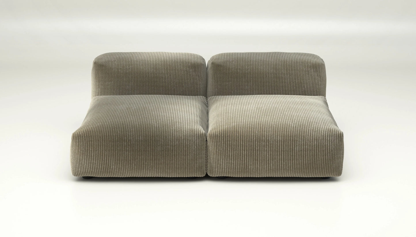 Sofa Set 01 Medium - Cord Velour