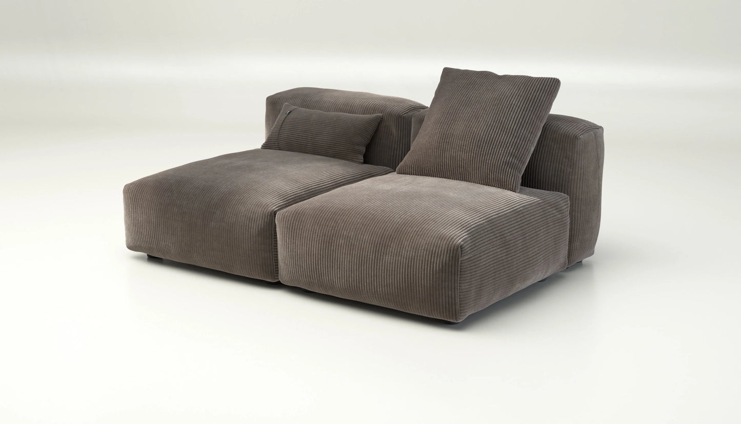Sofa Set 01 Medium - Cord Velour