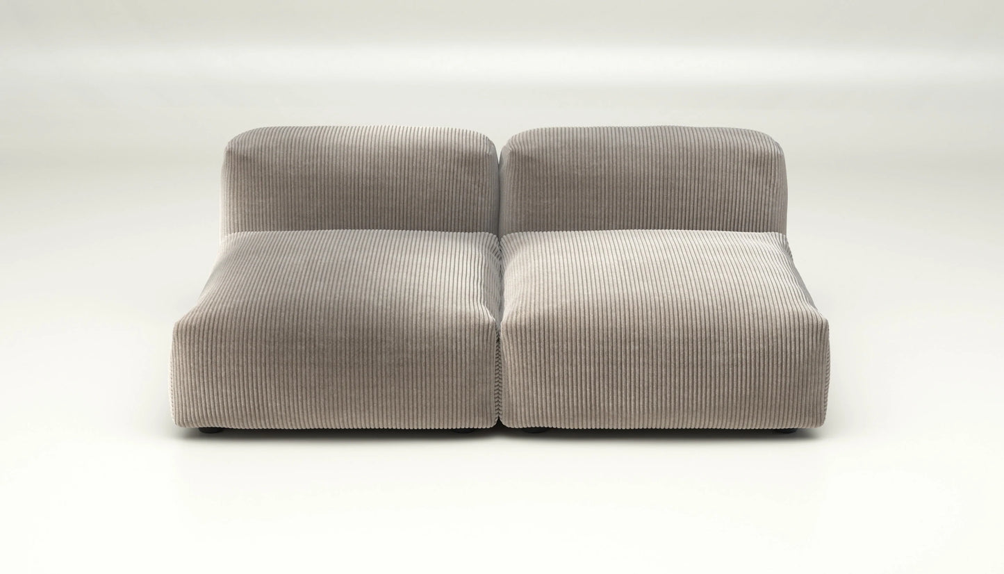Sofa Set 01 Medium - Cord Velour