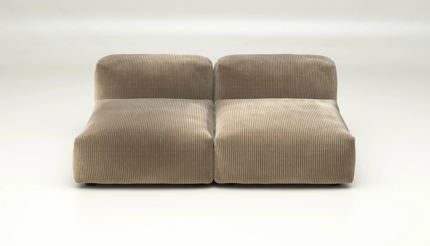 Sofa Set 01 Medium - Cord Velour