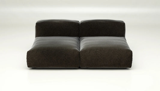 Sofa Set 01 Medium - Suave - Anthracite