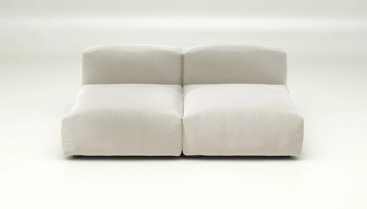 Sofa Set 01 Medium - Suave - Pearl