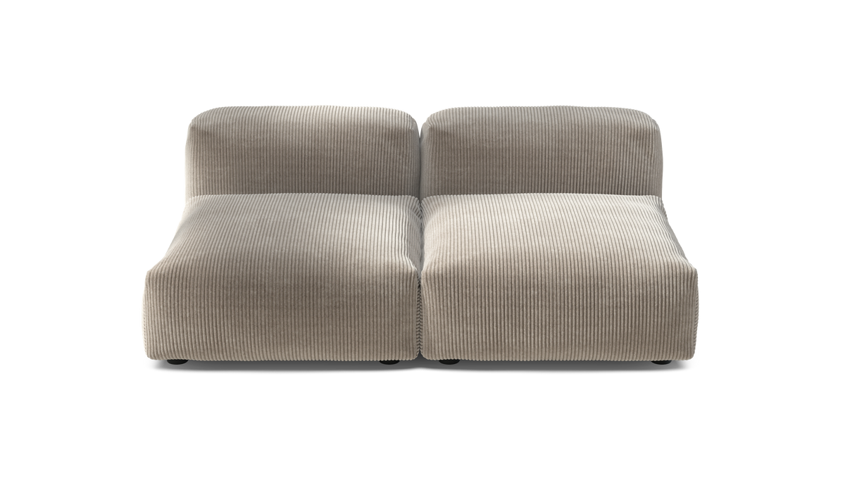 Sofa Set 01 Medium - Cord Velour