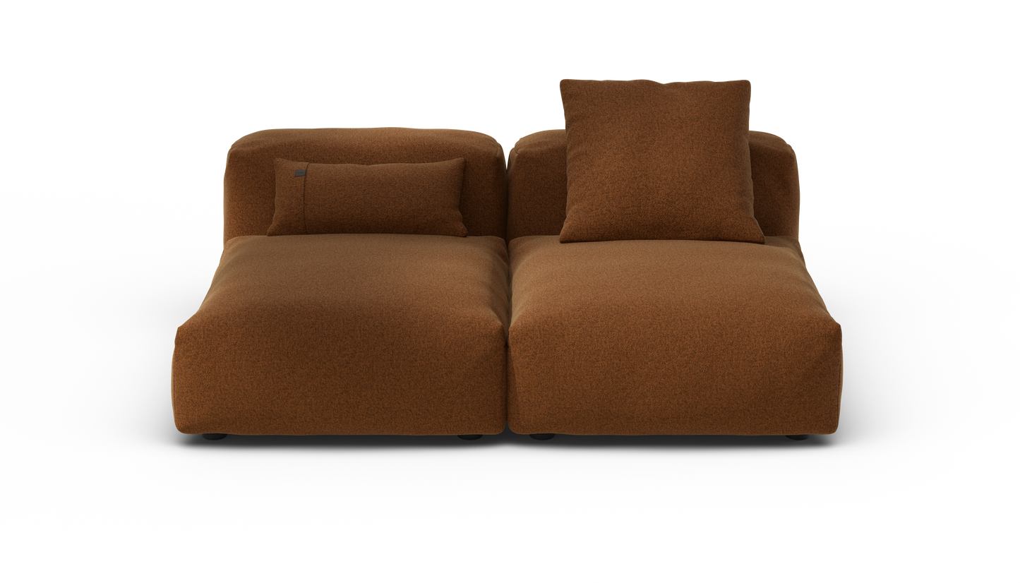 Sofa Set 01 Medium - Pebble