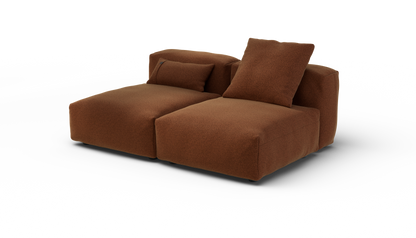 Sofa Set 01 Medium - Pebble