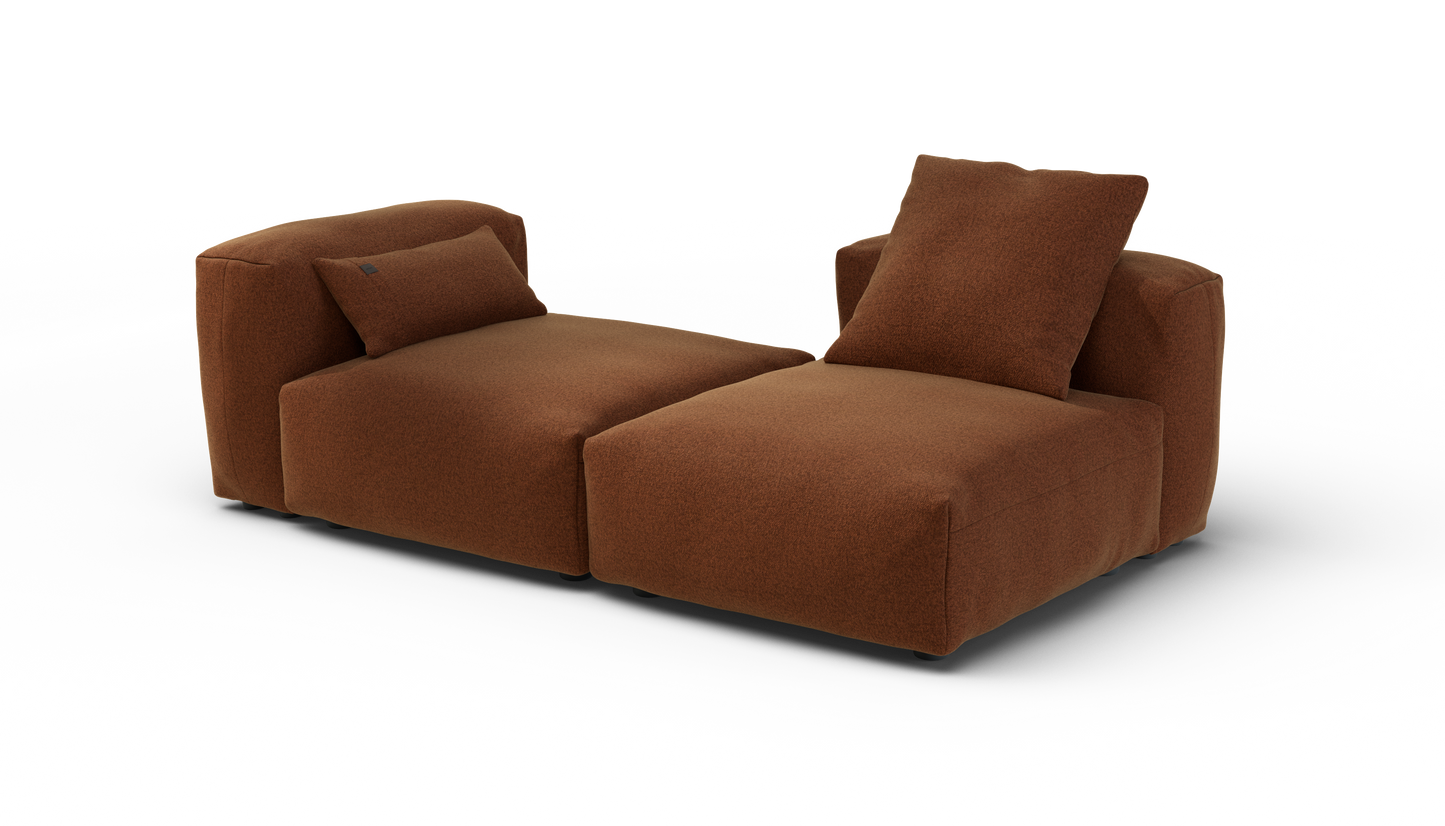 Sofa Set 01 Medium - Pebble