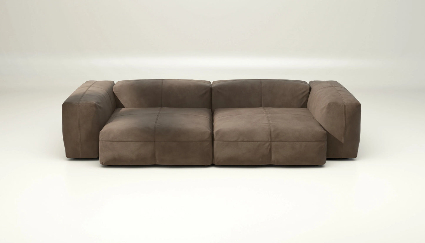 Sofa Set 02 Large - Leather
