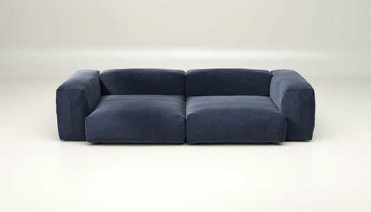 Sofa Set 02 Large - Suave Navy - sofort lieferbar