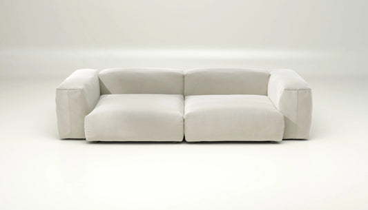Sofa Set 02 Large - Suave - Pearl