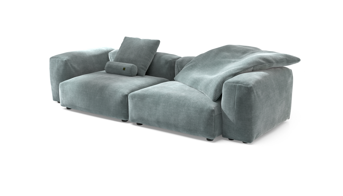 Sofa Set 02 Large - Cord Velour
