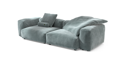 Sofa Set 02 Large - Cord Velour