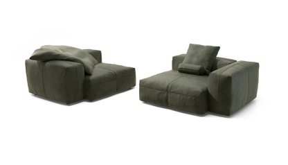 Sofa Set 02 Large - Leather