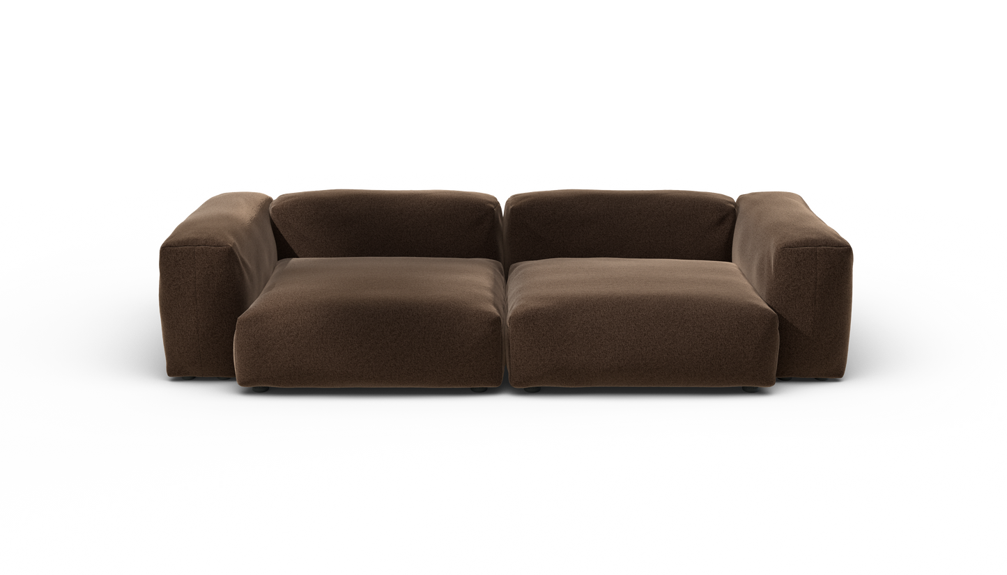 Sofa Set 02 Large - Pebble