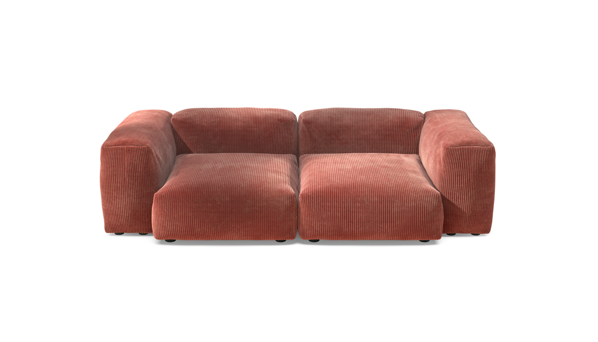 Sofa Set 02 Medium - Cord Velour