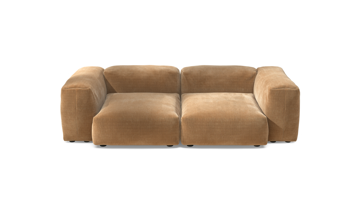 Sofa Set 02 Medium - Cord Velour
