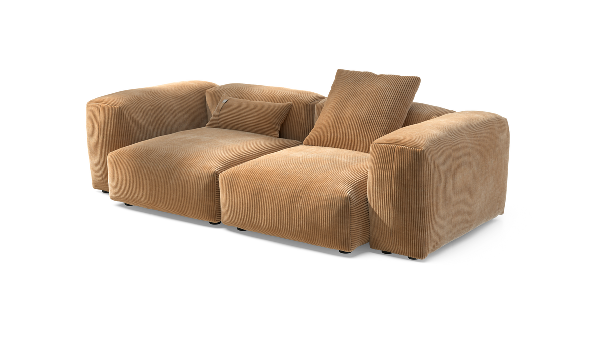 Sofa Set 02 Medium - Cord Velour