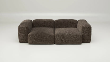 Sofa Set 02 XSmall - Doodle - Cacao - sofort lieferbar