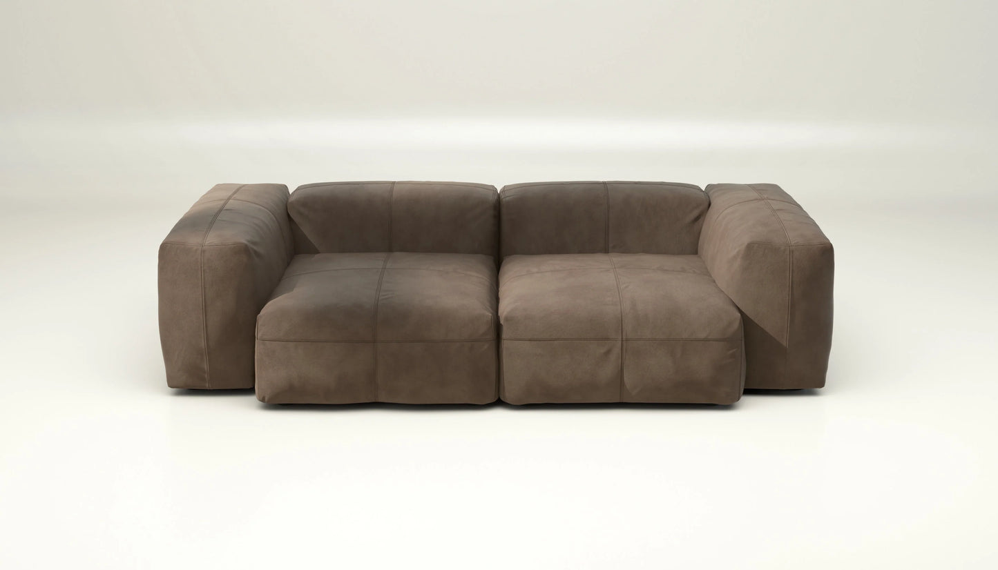 Sofa Set 02 Medium - Leather