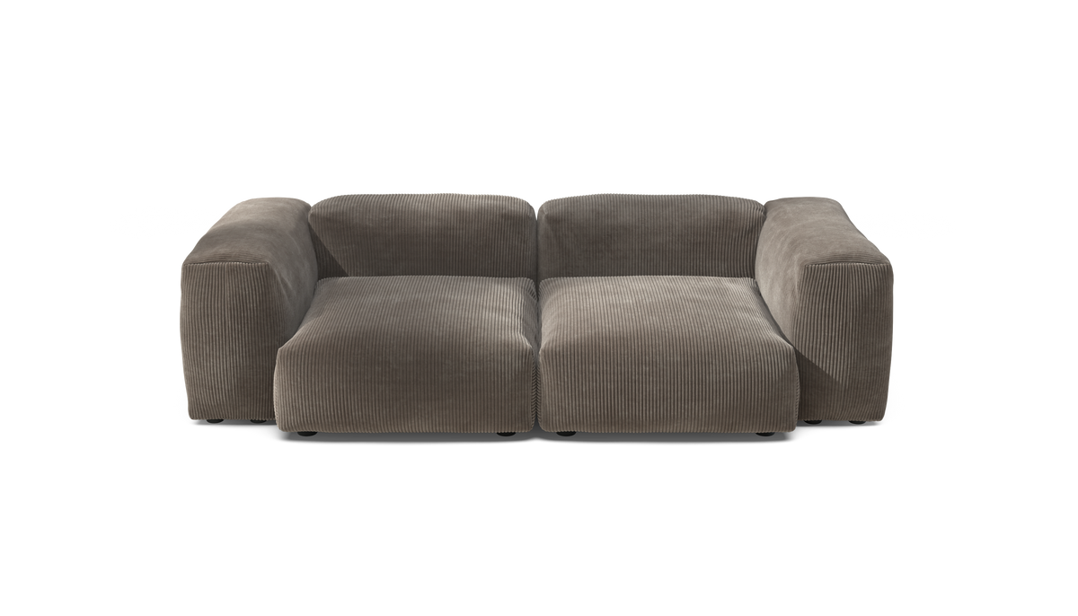 Sofa Set 02 Medium - Cord Velour