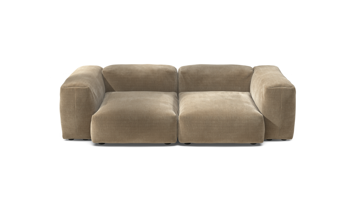 Sofa Set 02 Medium - Cord Velour