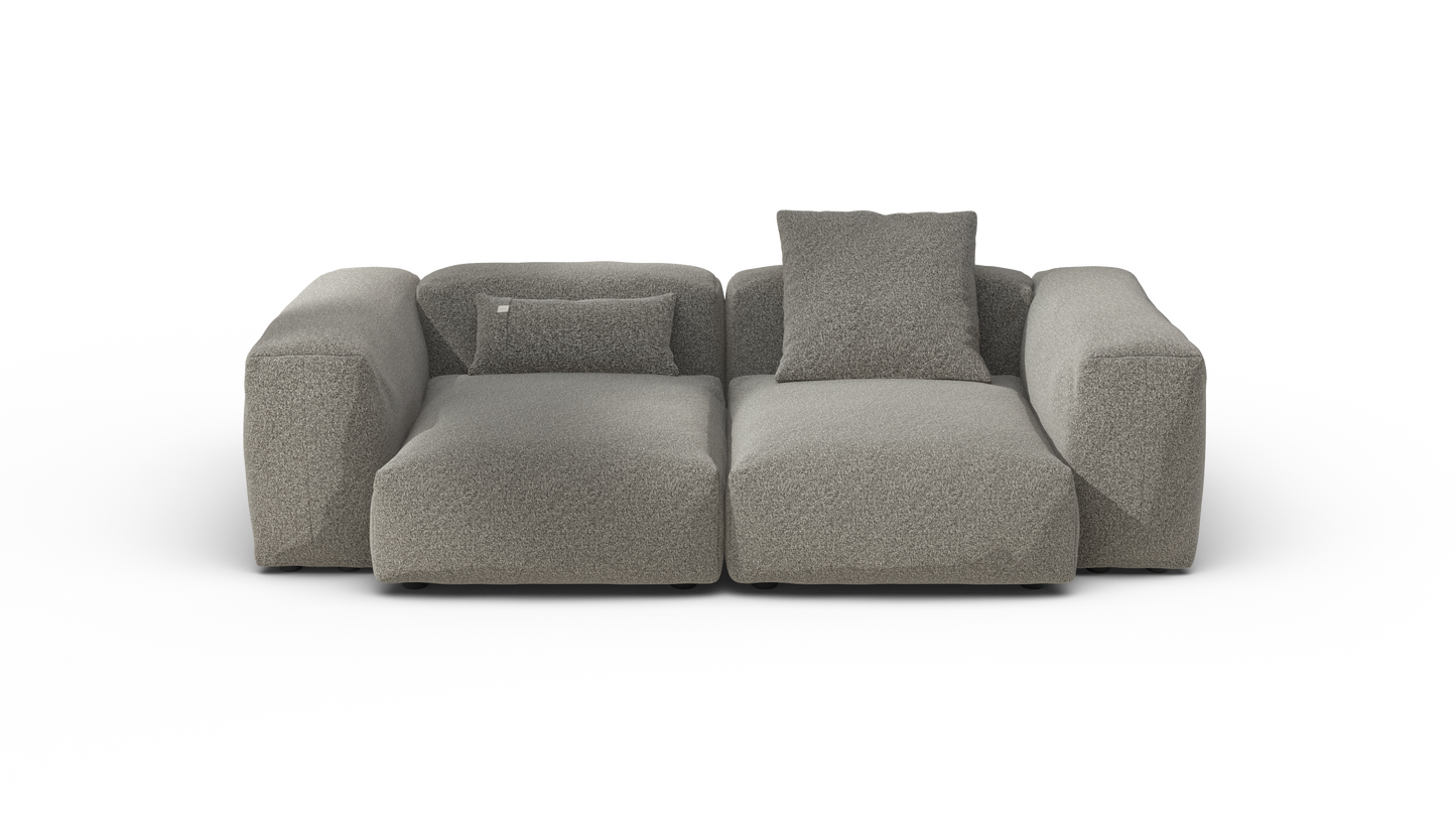 Sofa Set 02 Medium - Pebble