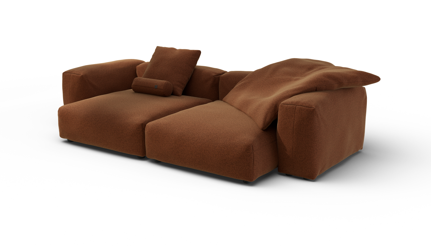 Sofa Set 02 XLarge - Pebble