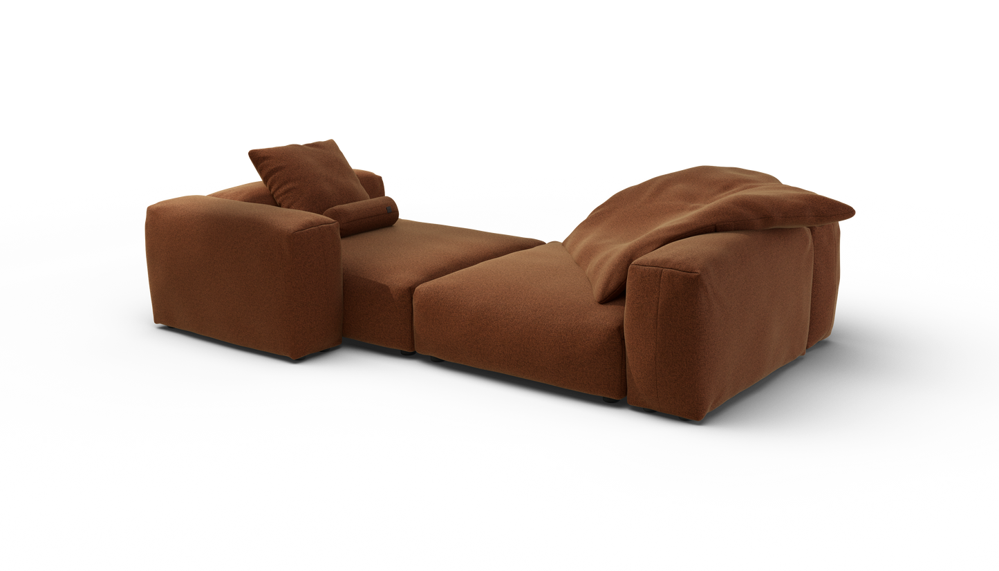 Sofa Set 02 XLarge - Pebble