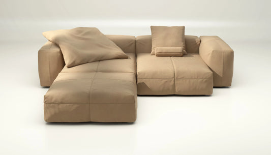 Sofa Set 03 - Leather