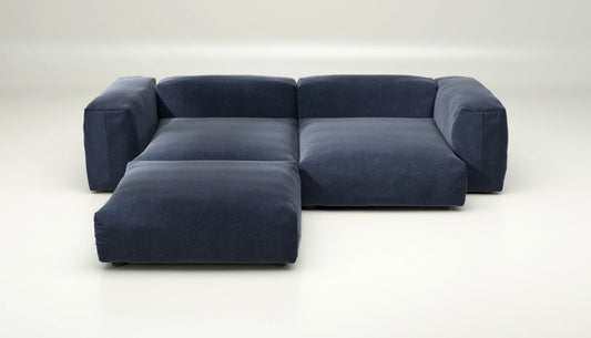 Sofa Set 03 - Suave - Navy