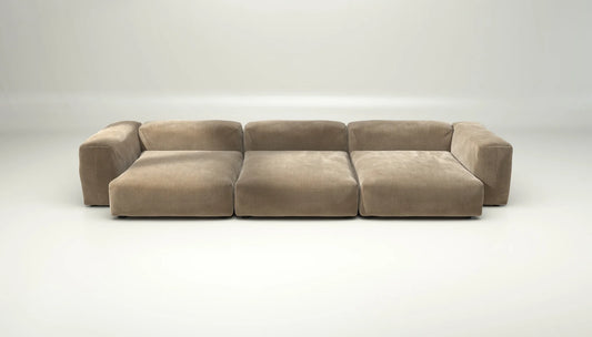 Sofa Set 05 - Cord Velour