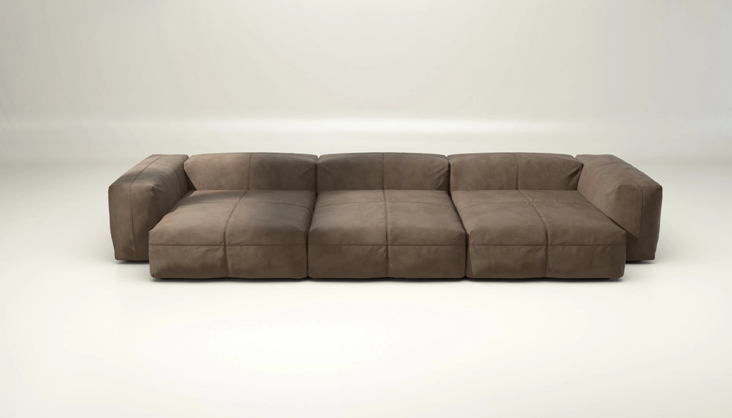Sofa Set 05 - Leather